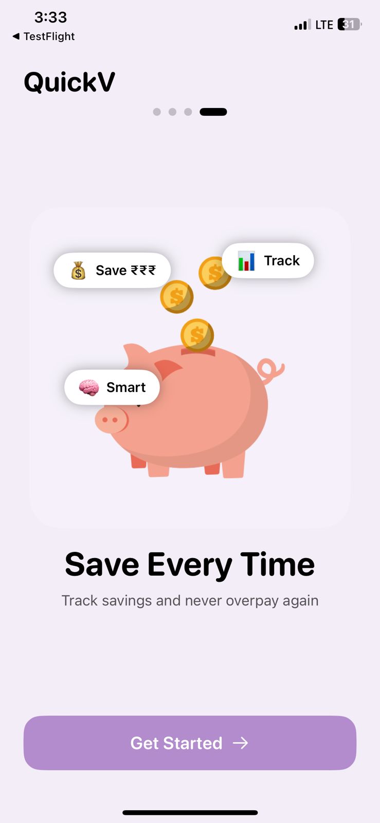 QuickV App Screenshot 2